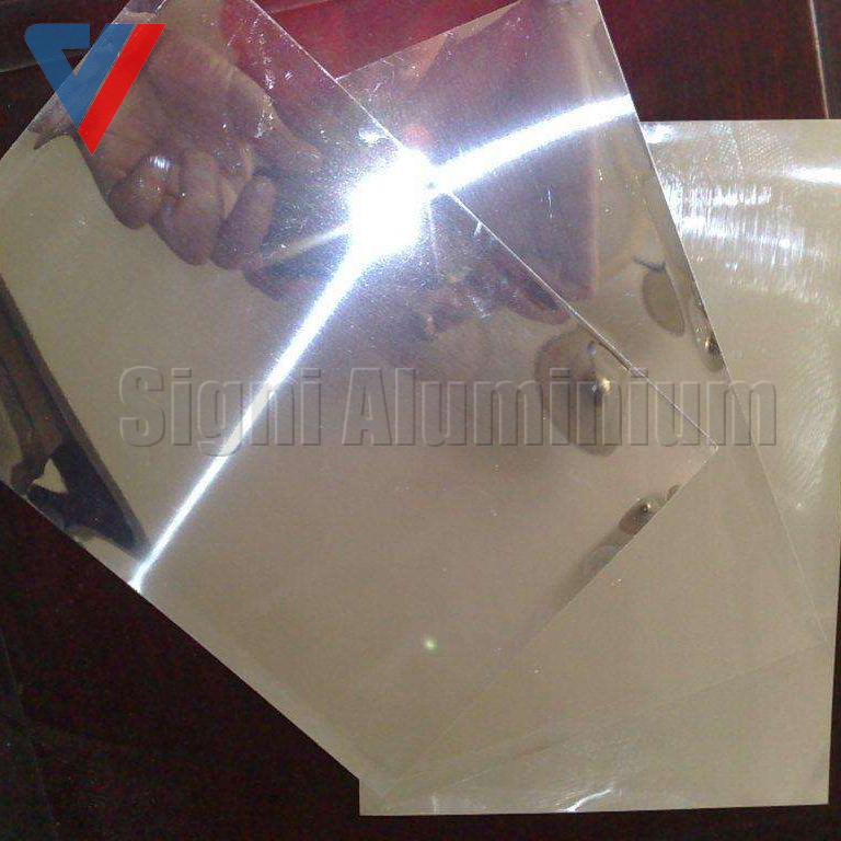 Anodized aluminium bright mirror sheet coil